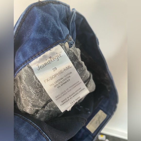 Dark Blue Flare Bottom Jeans - Size 29 - Picture 4 of 4